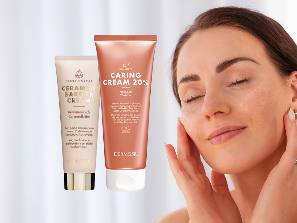 Vaihda kevyet voiteet täyteläisempiin